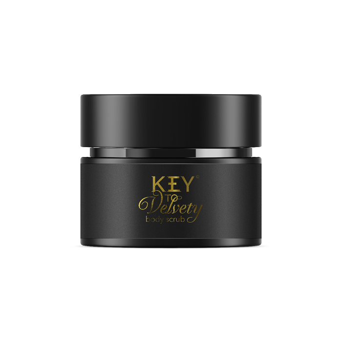 Velvety body scrub